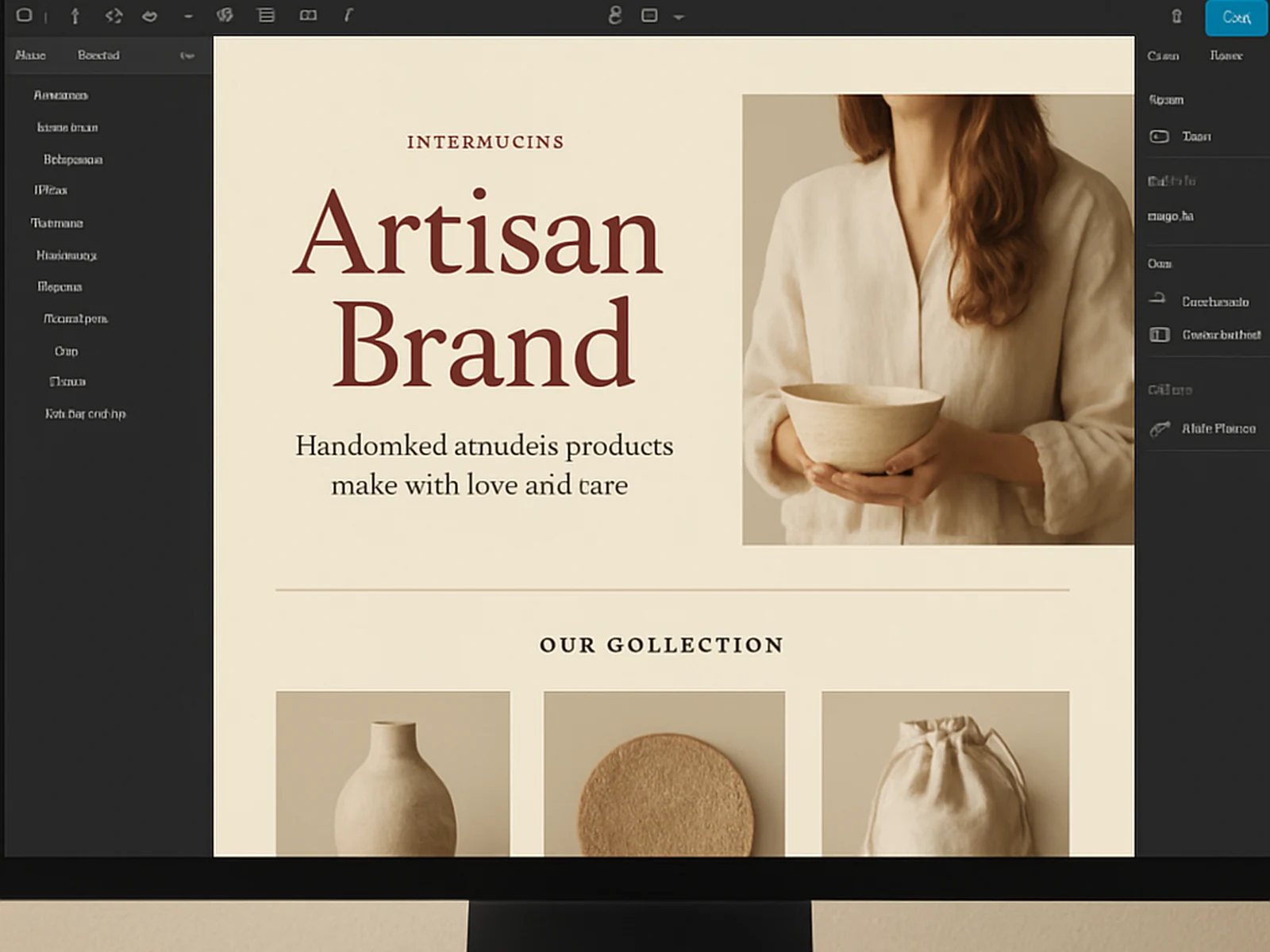 Editorial Website Design